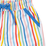 Citrus Stripe Swim Trunks