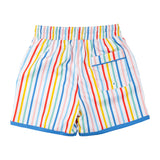 Citrus Stripe Swim Trunks