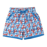 Red as a Lobster Swim Trunks