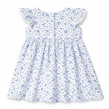 Blue Posy Party Dress