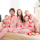 Elf Zip up Knit Pajamas