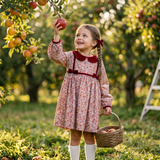Fall Floral Bronte Corduroy Dress