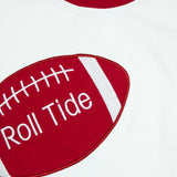 Go! Fight! Win! Garnet Football Appliqué Shirt