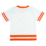 Go! Fight! Win! Orange Football Appliqué Shirt