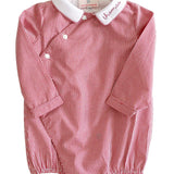 Garnet Gingham Wesley Bubble