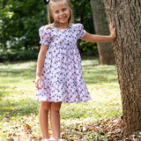 Happy Ghosts Square Neck Dress