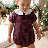 Highland Tartan Plaid Boy's Bubble