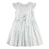 Blue Hydrangea Smocked Jenny Dress