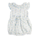 Blue Hydrangea Smocked Jenny Bubble
