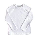 Rash Guard Long Sleeve in White