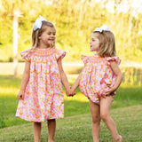 Spring Fling Smocked Bubble