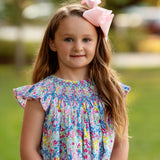 Garden Giggles Smocked Dress