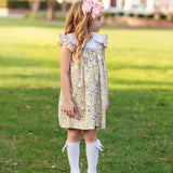Bunny Toile Petal Dress