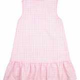Jack-O-Lantern Applique Gingham Jumper