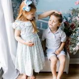 Easter Toile Short Set