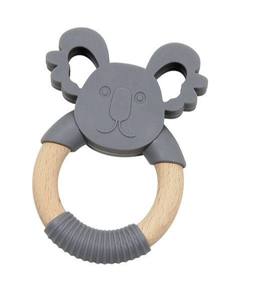 Bamboo & Silicone Teether