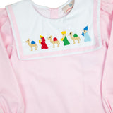 Wise Men Embroidered Dress