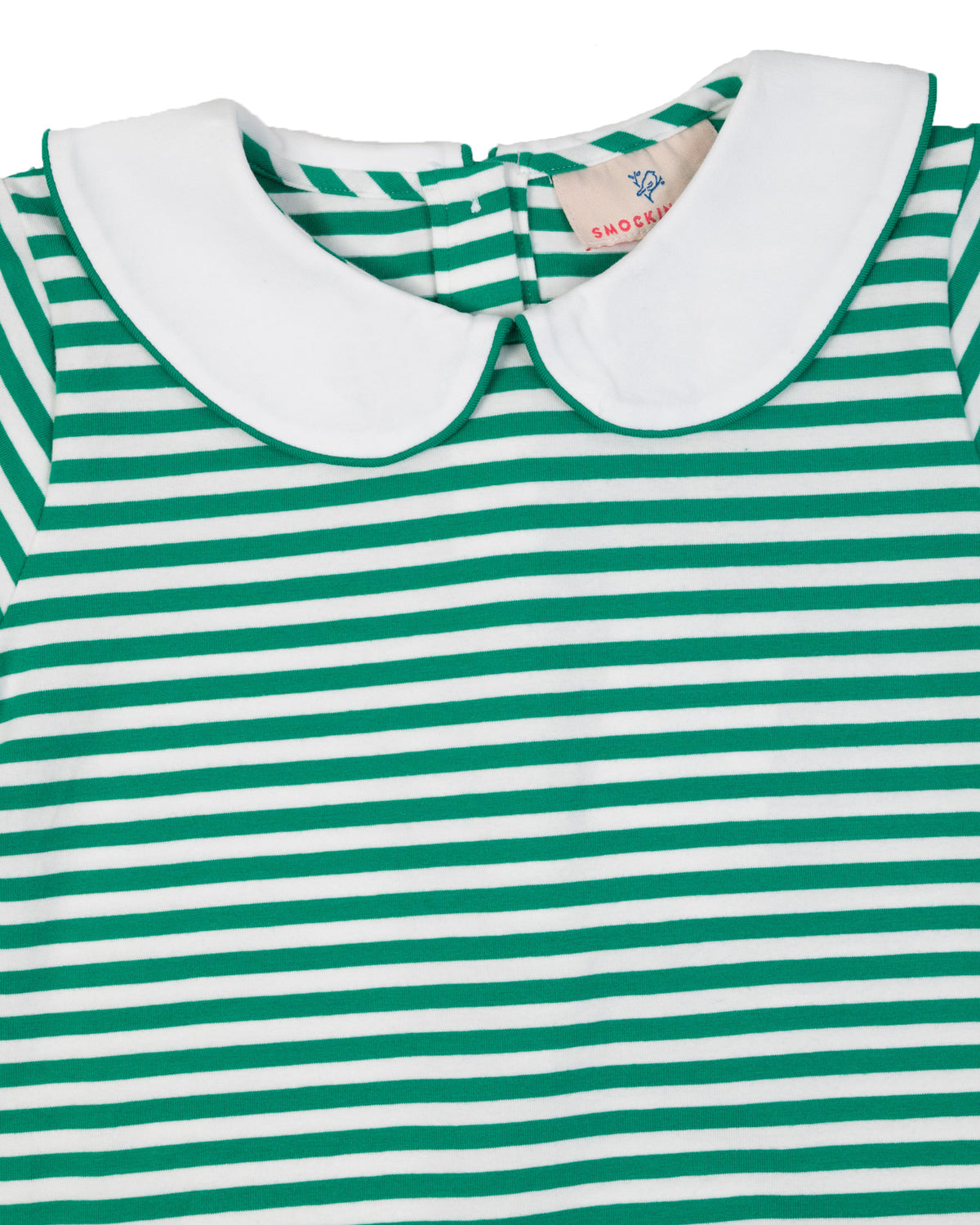 Green Striped Knit Shortall