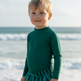 Rash Guard Long Sleeve in Dockside Green