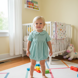 Garden Gingham Knit Bubble