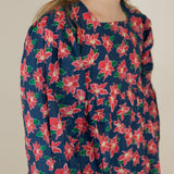 Poinsettia With Gold Lurex Dress