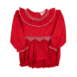Red Smocked Bubble
