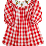 Rudolph the Reindeer Smocked Dress