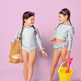 Palmetto Palms Long Sleeve One Piece