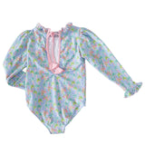 Palmetto Palms Long Sleeve One Piece