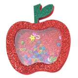 Red Apple Shaker Hair Clip