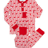 Sealed with a Kiss Pajama Set