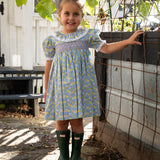 Spring Bloom Smocked Dress