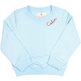 Crewneck Sweatshirt in Baby Blue