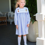 Thanksgiving Embroidered Dress