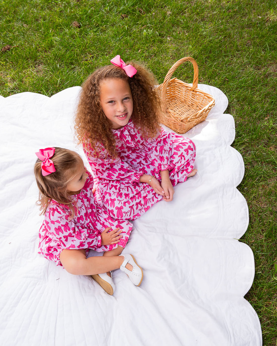 Love Me Knot Pink Bloomer Set