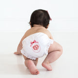 Valentines Bow Embroidered Bloomers