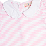 Pink Stripe Knit Bunny Pocket Jumper