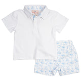 Bunny Toile Shorts Set