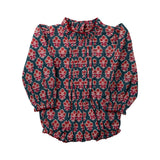Winter Imari Block Print Bubble