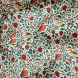 William Morris Bird Print Dress