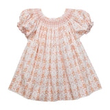 Gingerbread Smocked Dress