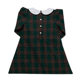 Green Christmas Tartan Dress