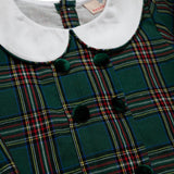 Green Christmas Tartan Dress