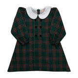 Green Christmas Tartan Dress