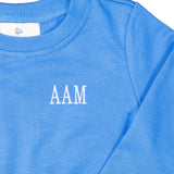 Crewneck Sweatshirt in Cloud Blue- FINAL SALE