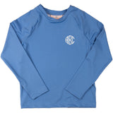 Rash Guard Long Sleeve in Ocean Blue