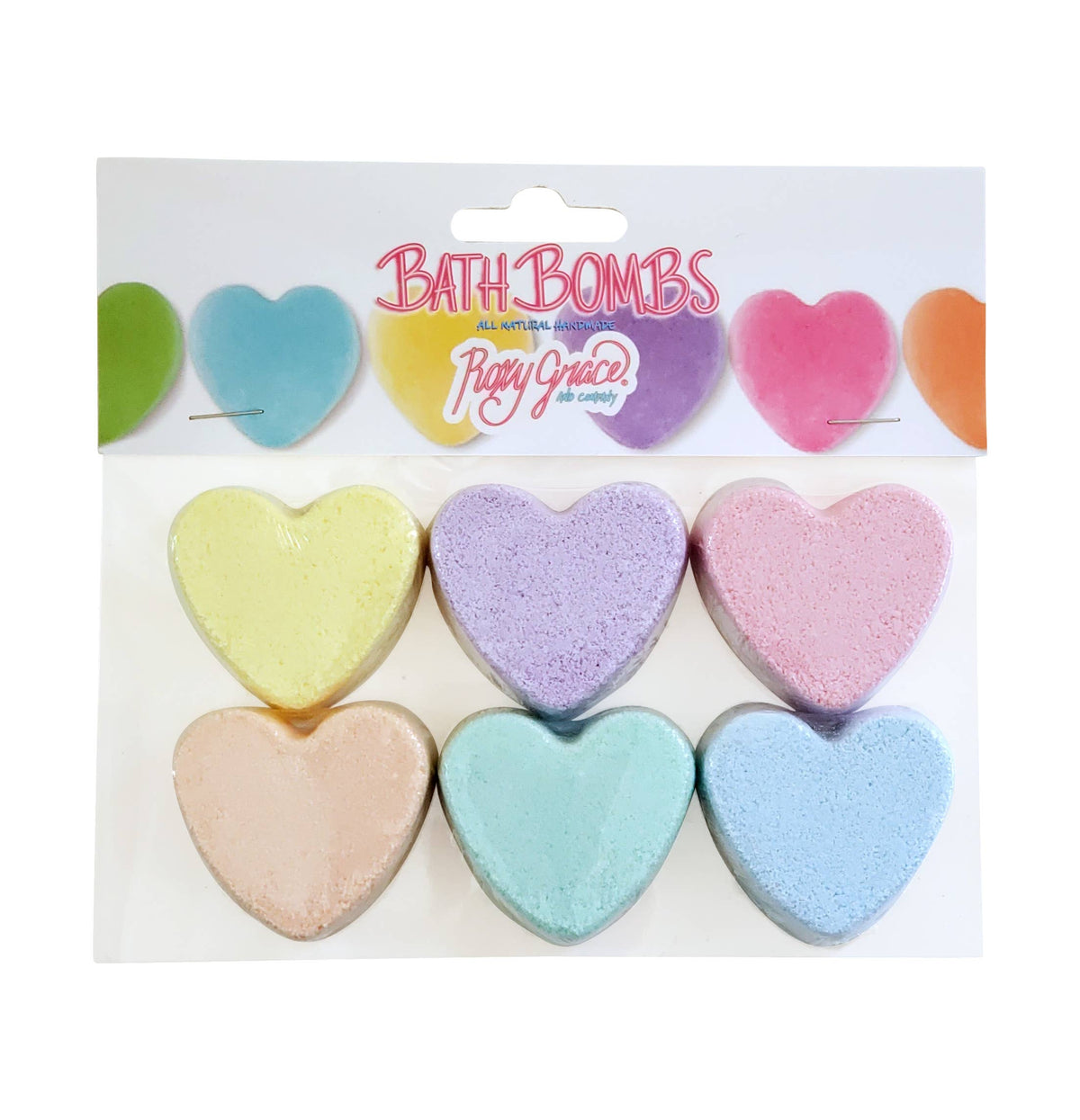 Mini Heart Bath Bombs