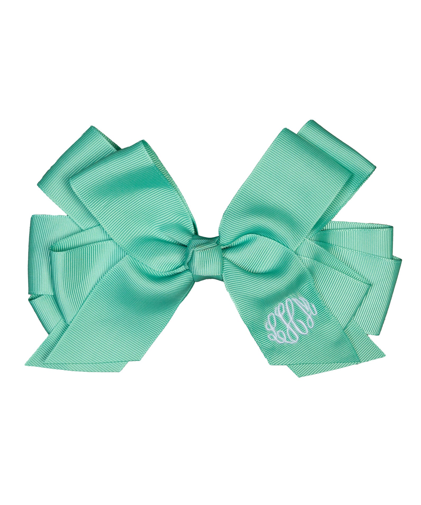 Monogrammed Hair Bow