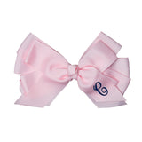 Monogrammed Hair Bow