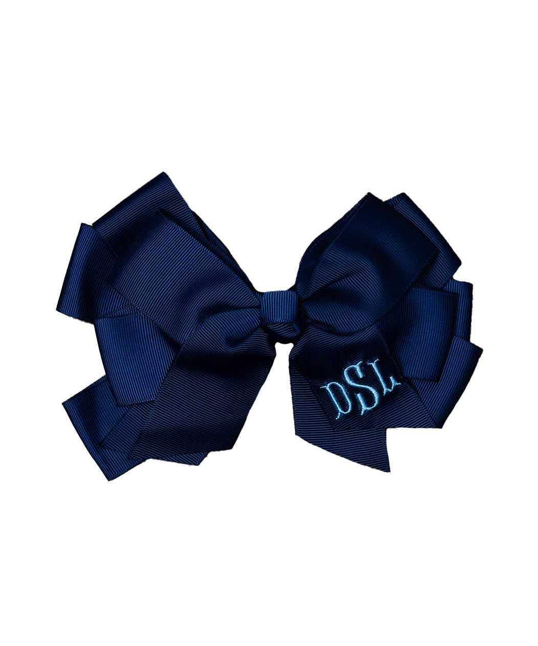 Monogrammed Hair Bow